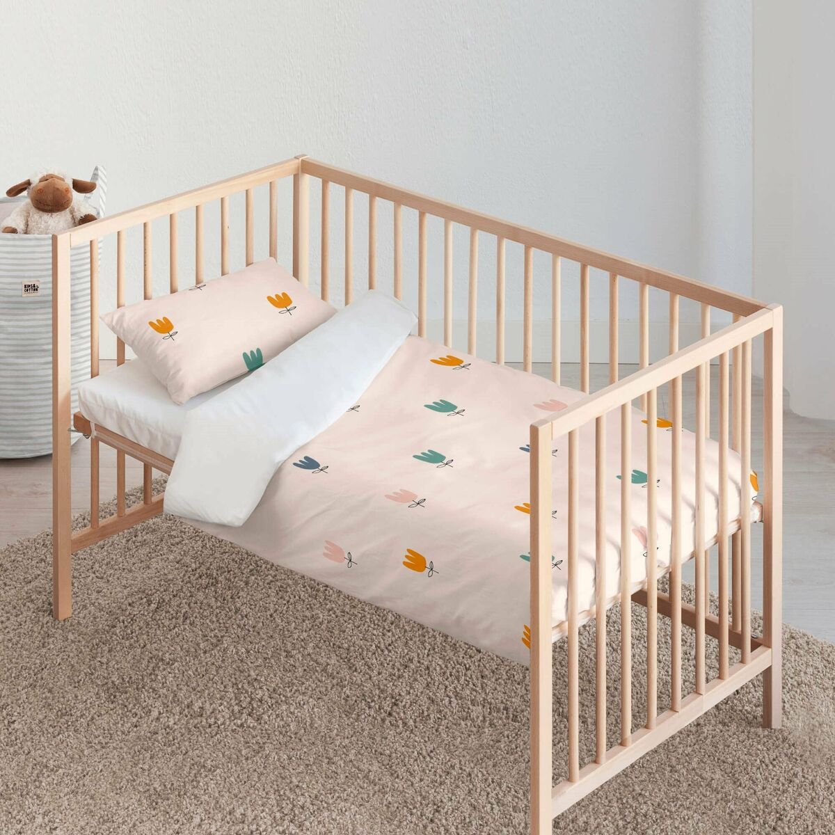 Bettbezug für Babybett Kids&Cotton Yuma Small 115 x 145 cm