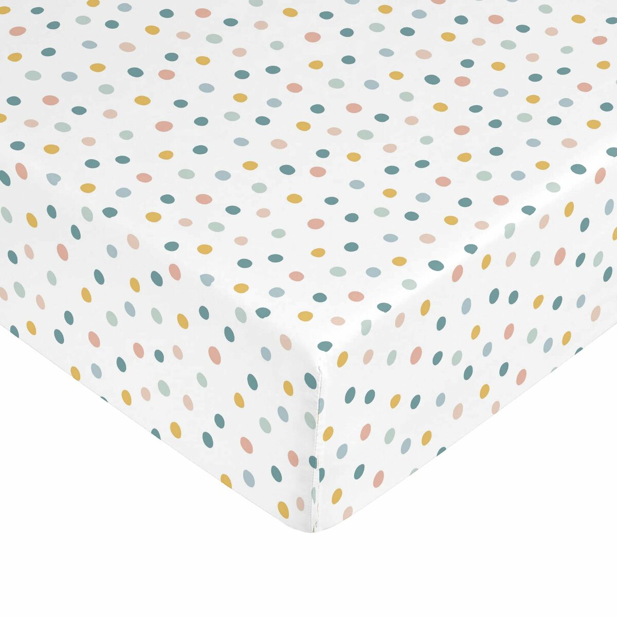 Spannbetttuch Kids&Cotton Kibo Bunt 105 x 200 cm