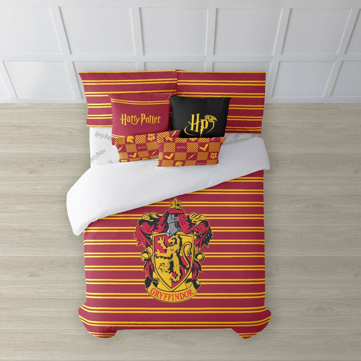 Bettdeckenbezug Harry Potter Gryffindor Shield 140 x 200 cm Einzelmatratze