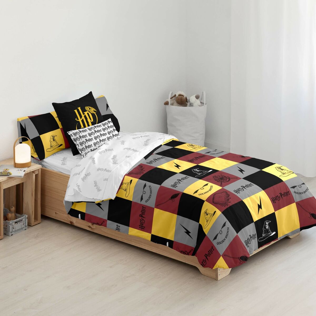 Bettdeckenbezug Harry Potter Hogwarts 260 x 240 cm King size