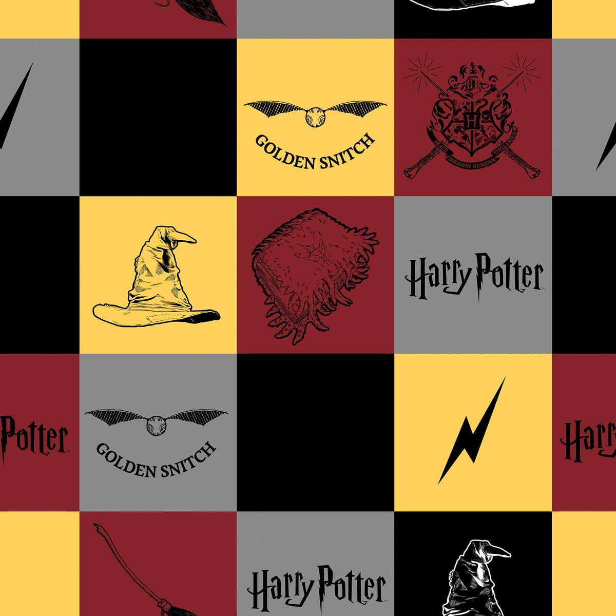 Bettdeckenbezug Harry Potter Hogwarts 260 x 240 cm King size