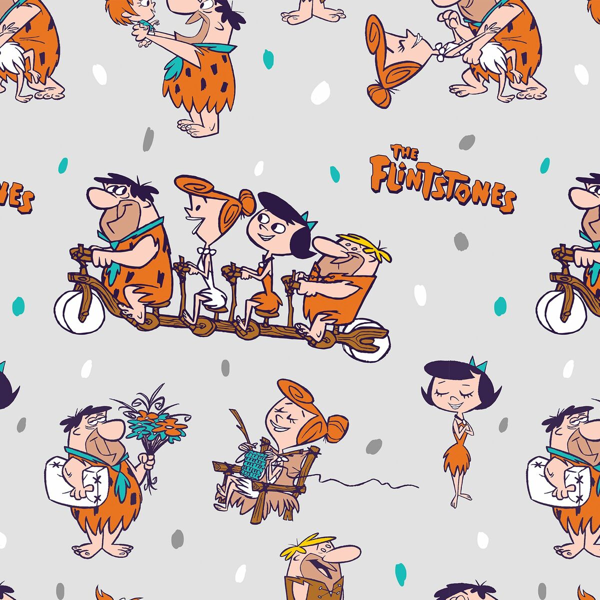 Bettdeckenbezug The Flintstones The Flintstones 180 x 220 cm