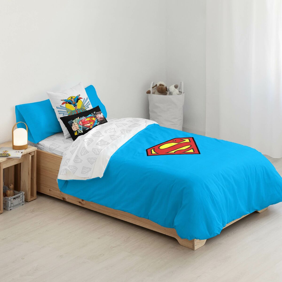 Bettdeckenbezug Superman Superman 140 x 200 cm