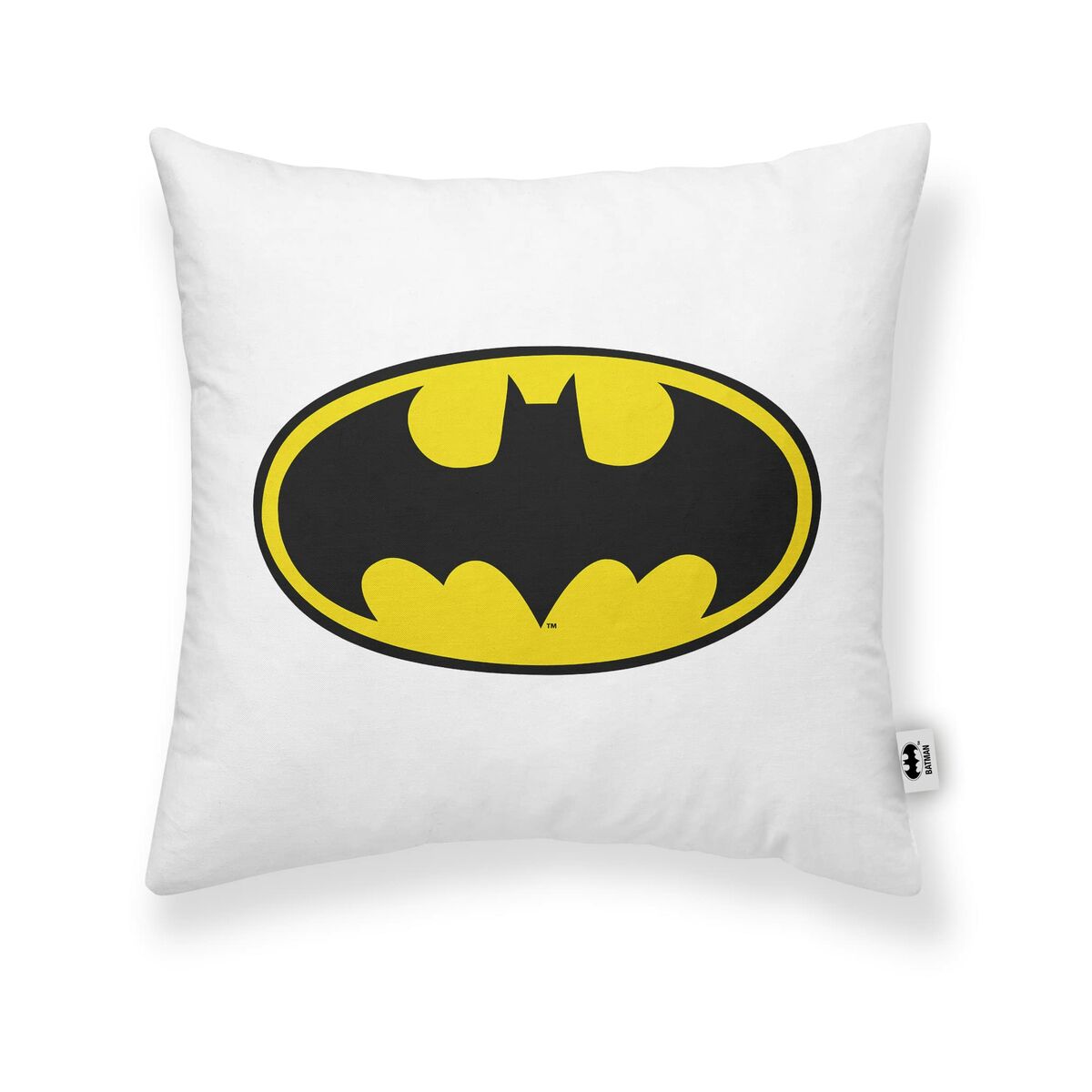 Kissenbezug Batman Batman White A Weiß 45 x 45 cm