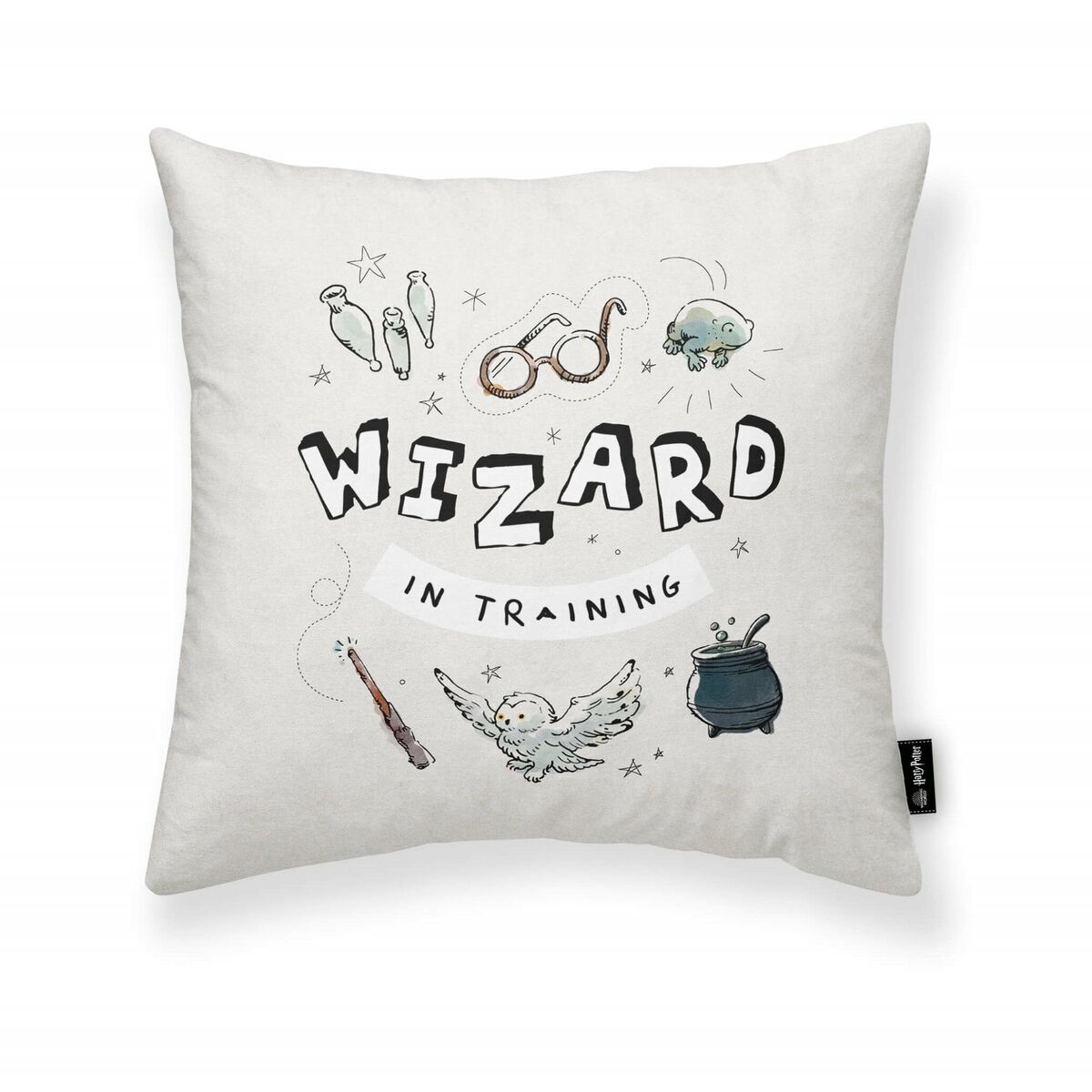 Kissenbezug Harry Potter Wizard Hellgrau 45 x 45 cm