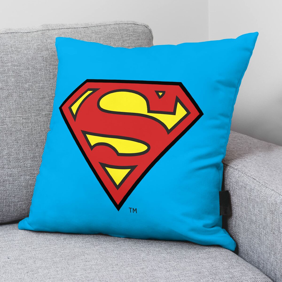 Kissenbezug Superman Superman A Blau 45 x 45 cm