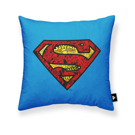 Kissenbezug Superman Superman Basic A Blau 45 x 45 cm