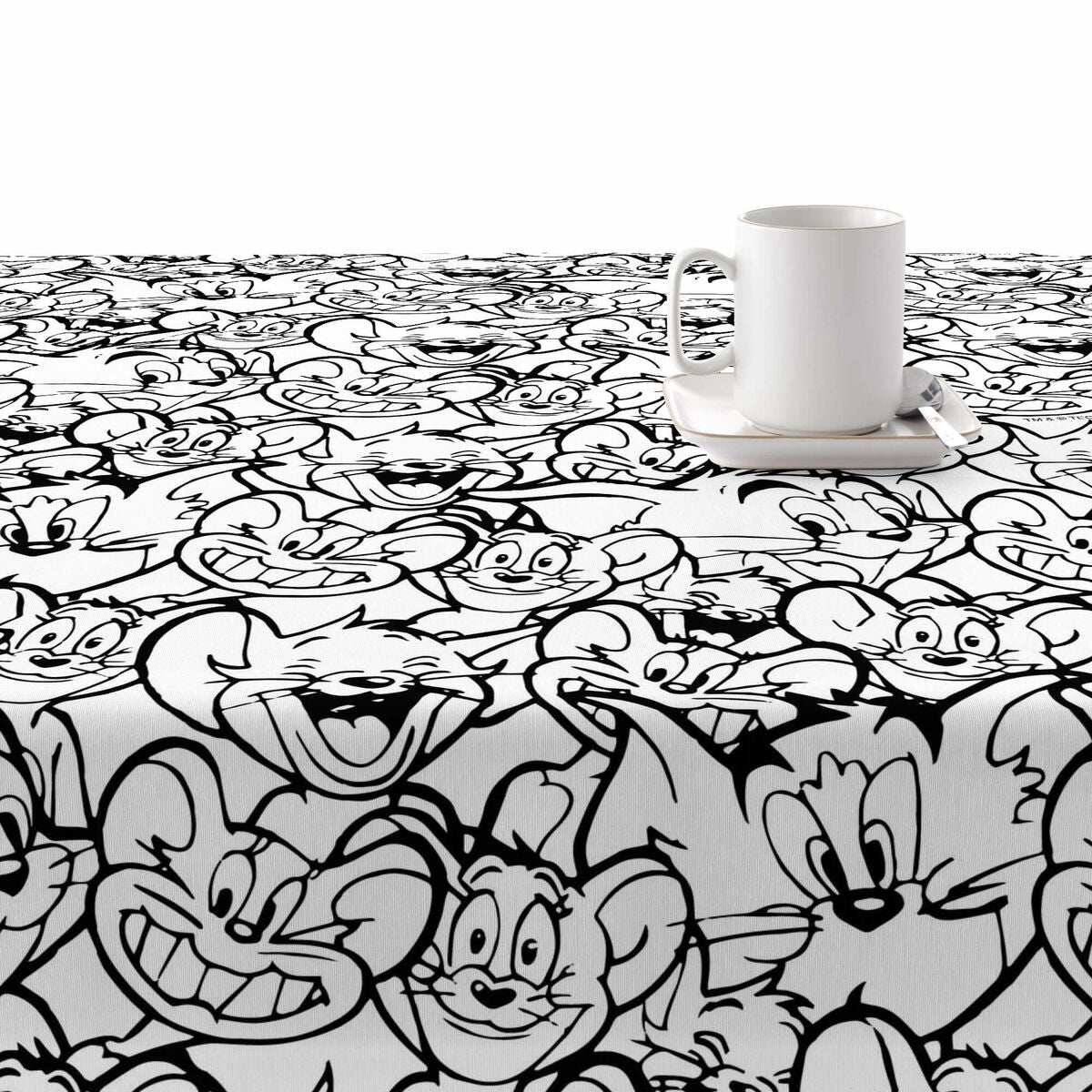 Fleckenabweisende Tischdecke Belum Tom & Jerry 01 250 x 140 cm