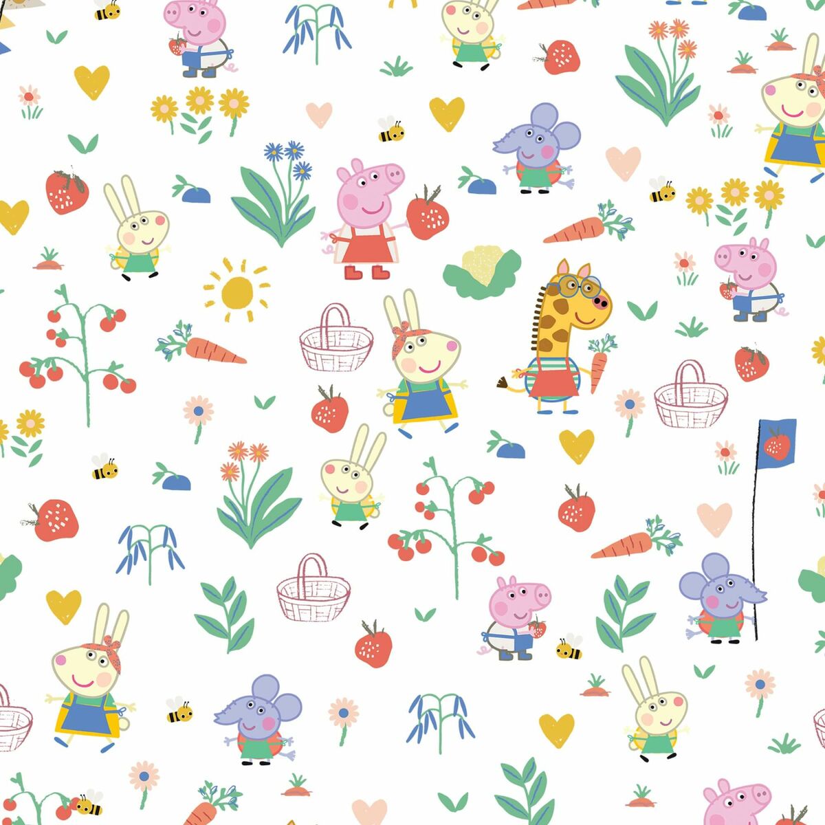 Fleckenabweisende Tischdecke Belum Vegetables 02 200 x 140 cm Peppa Pig