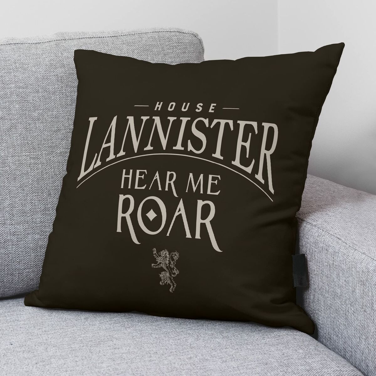 Kissenbezug Game of Thrones Lannister A Schwarz 45 x 45 cm