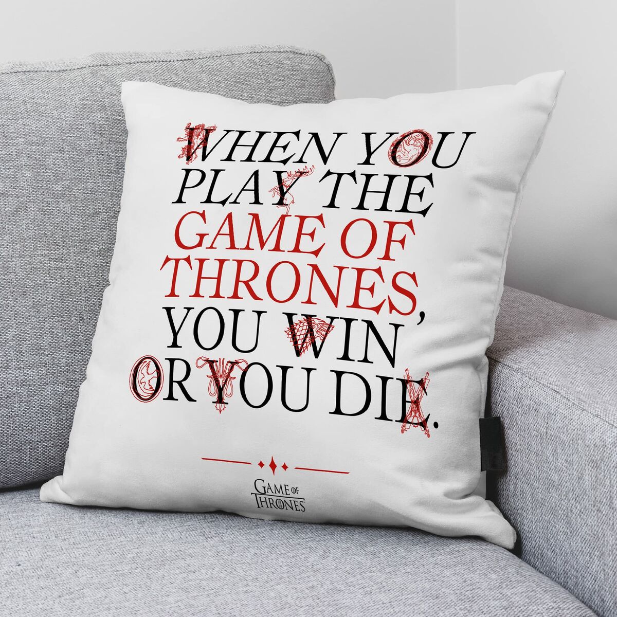 Kissenbezug Game of Thrones Play Got A 45 x 45 cm