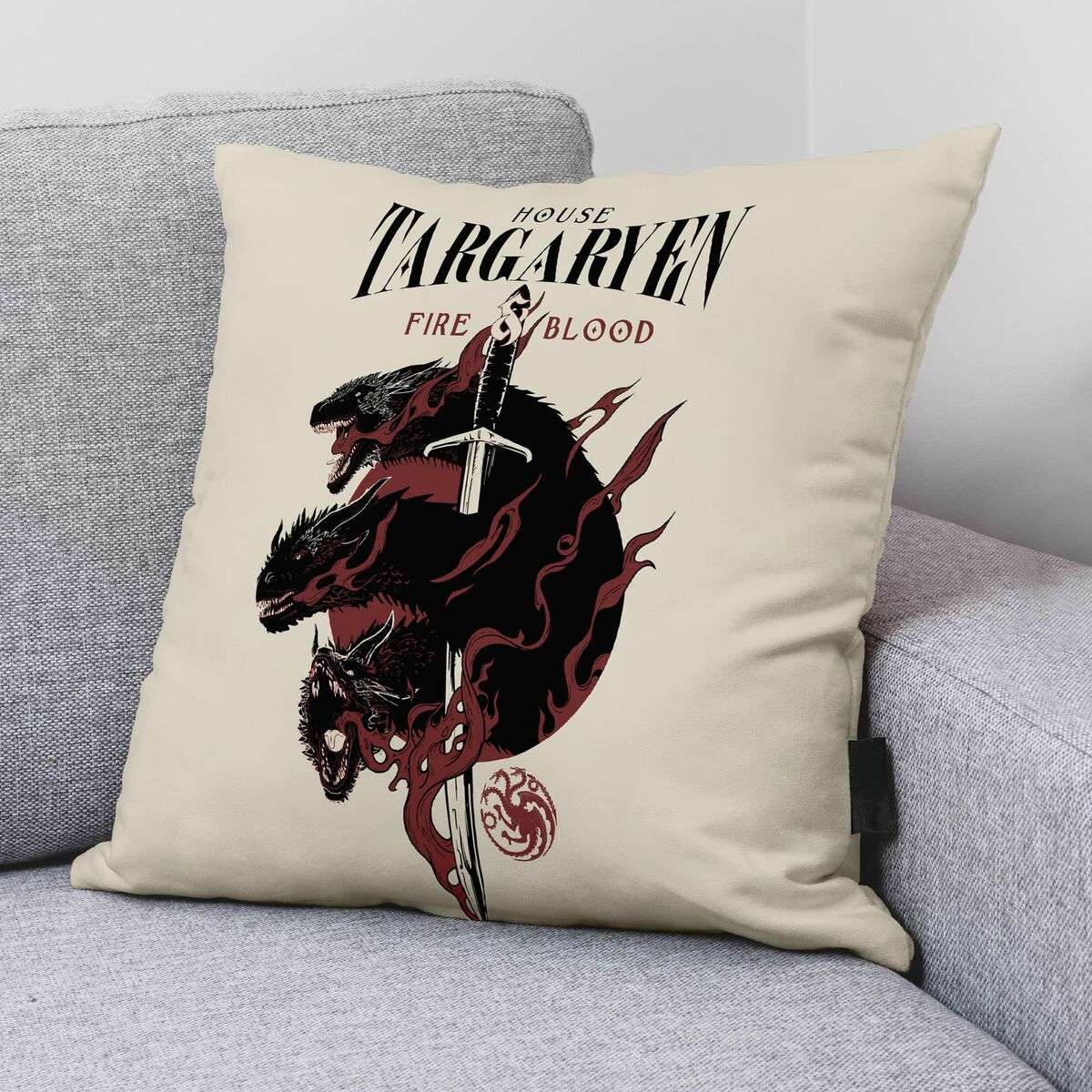 Kissenbezug Game of Thrones Targaryen A 45 x 45 cm