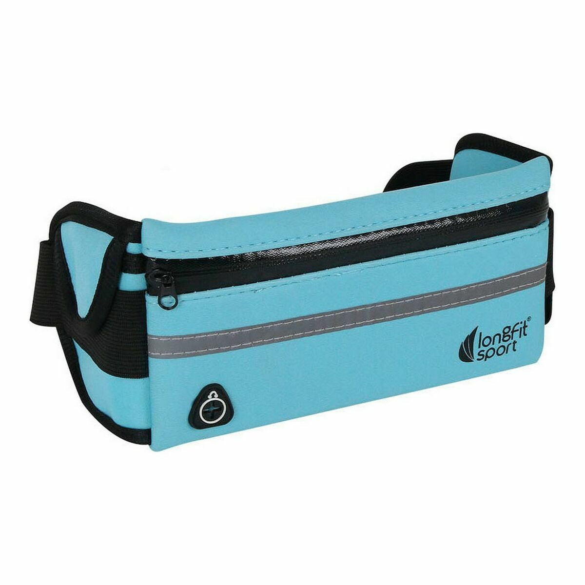 Running Gürteltasche mit Kopfhörerausgang LongFit Sport Longfit sport Blau (6 Stück)