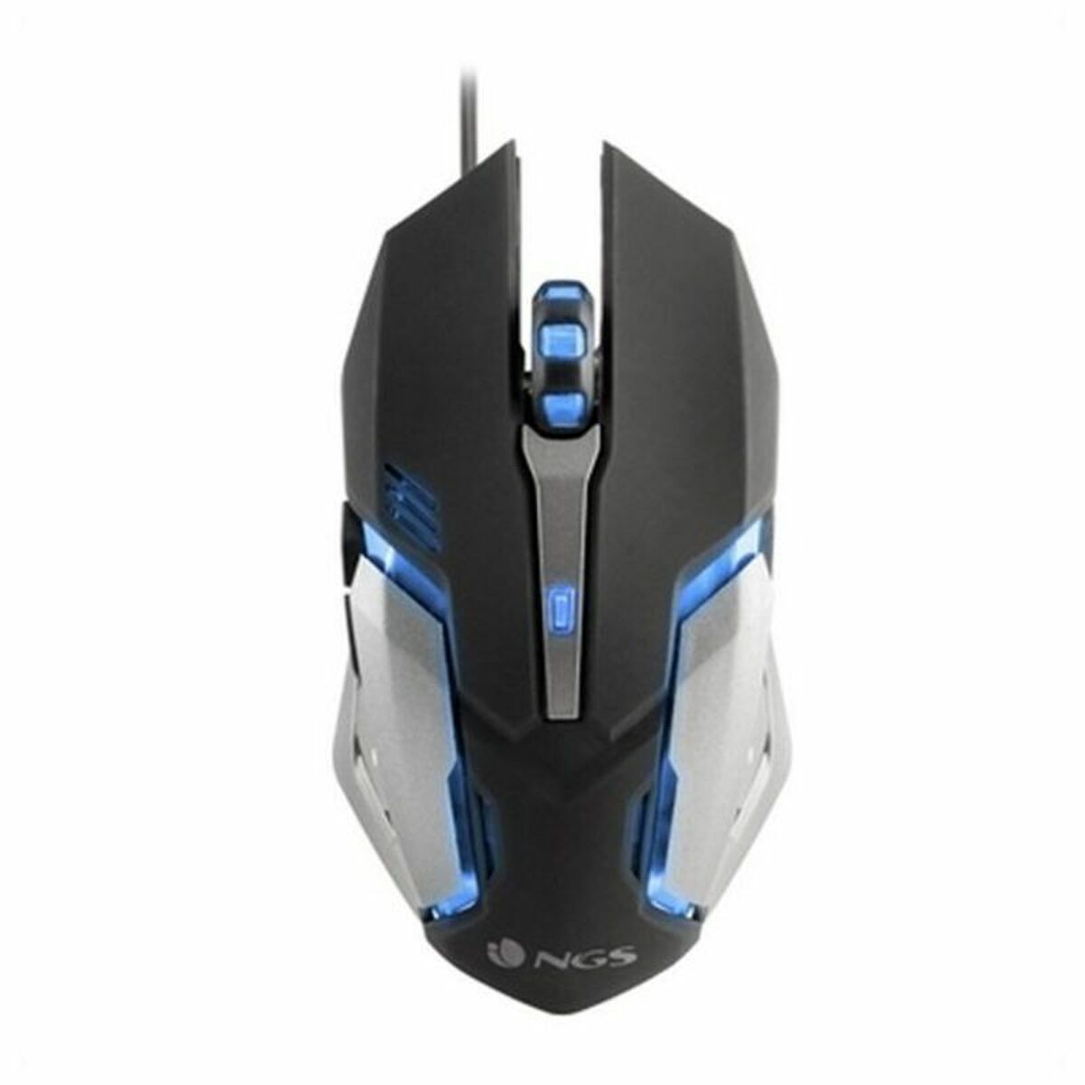 LED Gaming-Maus NGS GMX-100 USB 2400 Schwarz/Grau