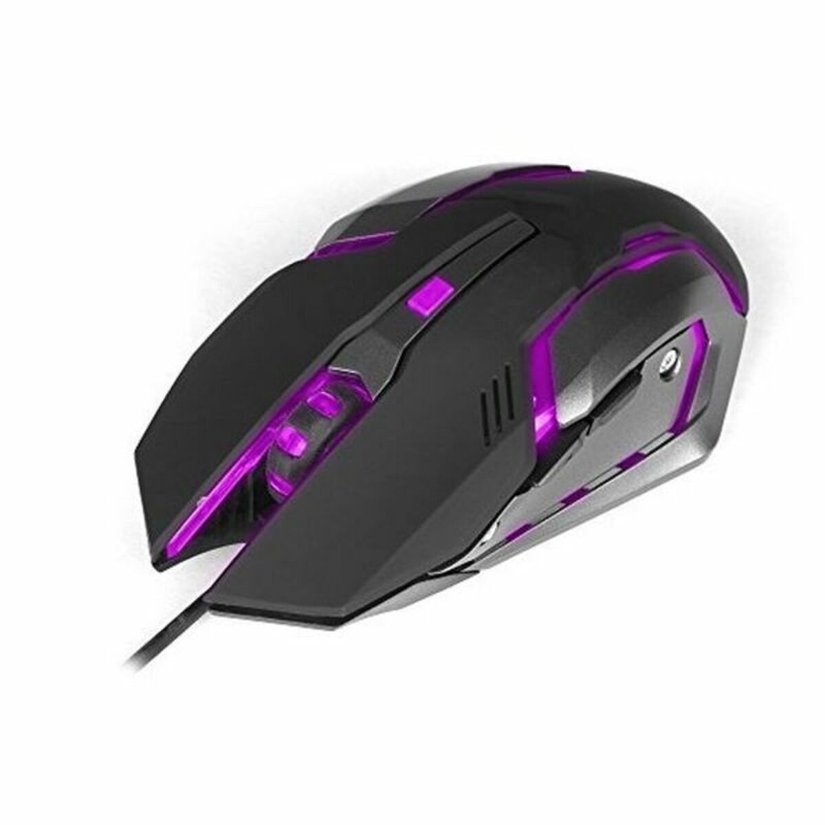 LED Gaming-Maus NGS GMX-100 USB 2400 Schwarz/Grau