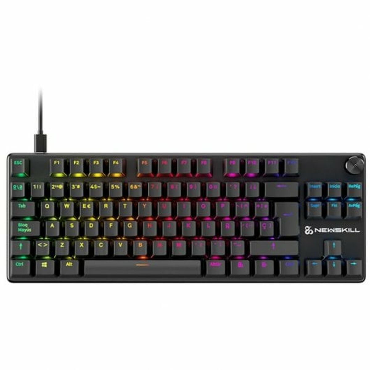 Gaming Tastatur Newskill Serike V2 Qwerty Spanisch