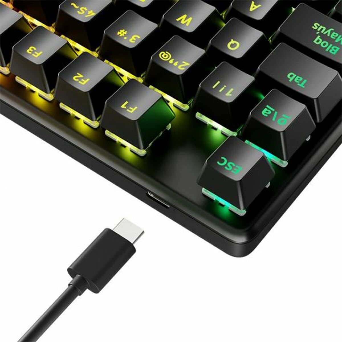 Gaming Tastatur Newskill Serike V2 Qwerty Spanisch