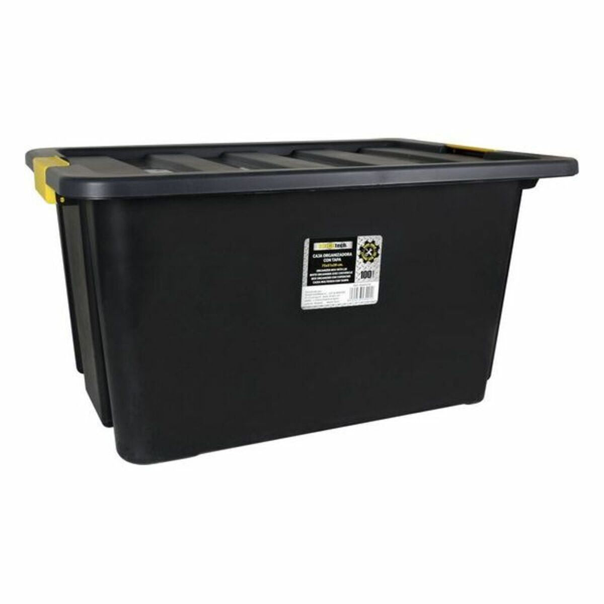 Aufbewahrungsbox mit Deckel Bricotech (100 L) (75 x 51 x 39 cm)