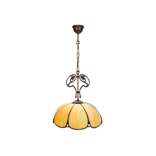 Deckenlampe Viro Virginia Beige Eisen 60 W 30 x 125 x 30 cm