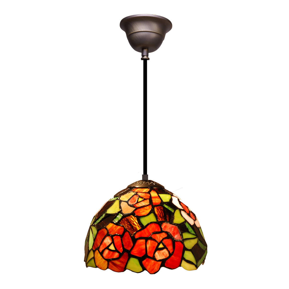 Deckenlampe Viro New York Bunt Zink 60 W 20 x 125 x 20 cm