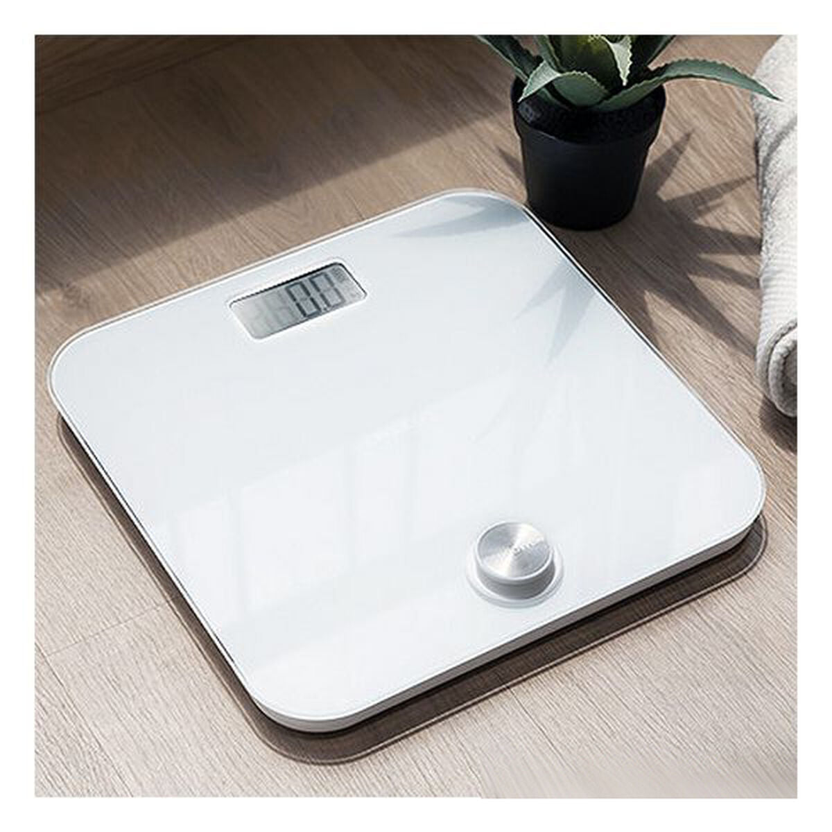 Digitale Personenwaage Cecotec SURFACE PRECISION 10000 HEALTHY LCD 180 kg Weiß Verre trempé 180 kg