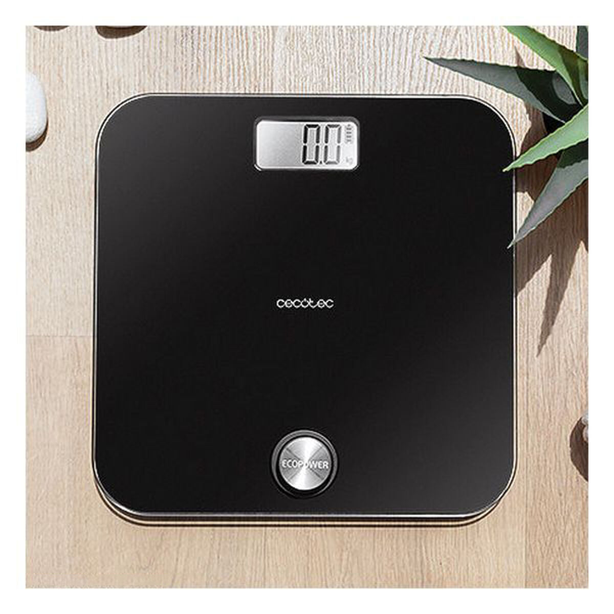 Digitale Personenwaage Cecotec SURFACE PRECISION 10000 HEALTHY LCD 180 kg Schwarz Verre trempé 180 kg