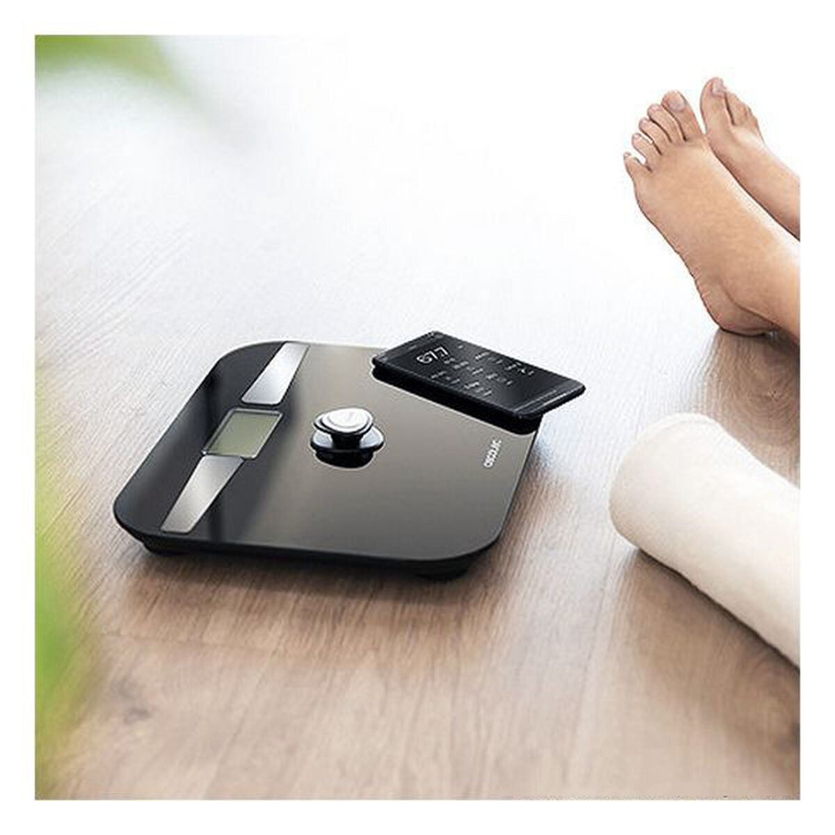 Digitale Personenwaage Cecotec 	SURFACE PRECISION 10200 SMART HEALTHY LCD Bluetooth 180 kg Schwarz Verre trempé 180 kg