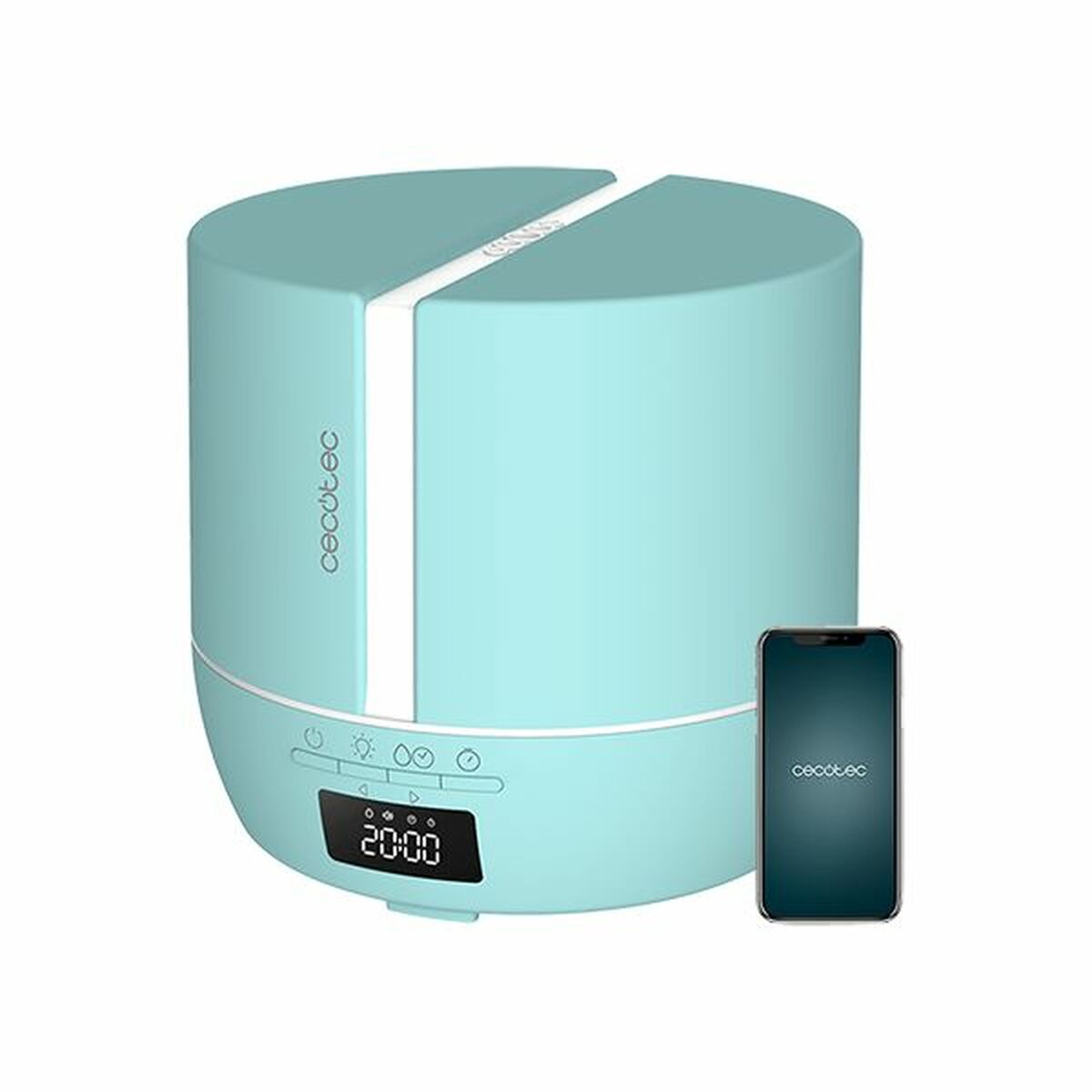 Luftbefeuchter PureAroma 550 Connected Sky Cecotec PureAroma 550 Connected Sky Blau Kunststoff