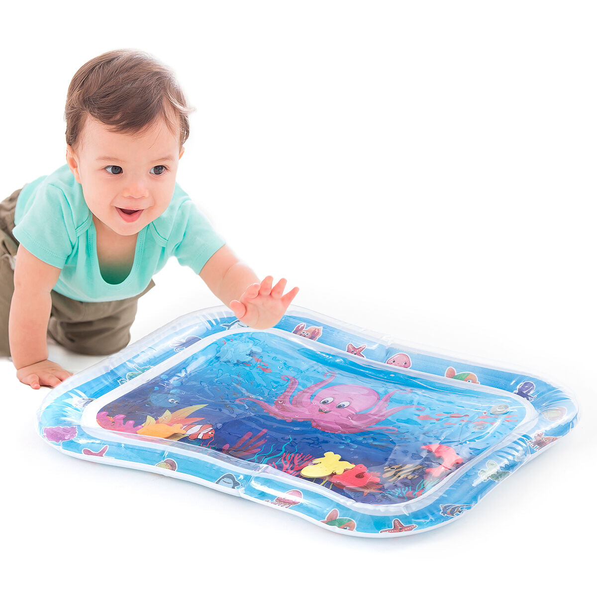 Aufblasbare Wasser-Spielmatte für Babys Wabbly InnovaGoods