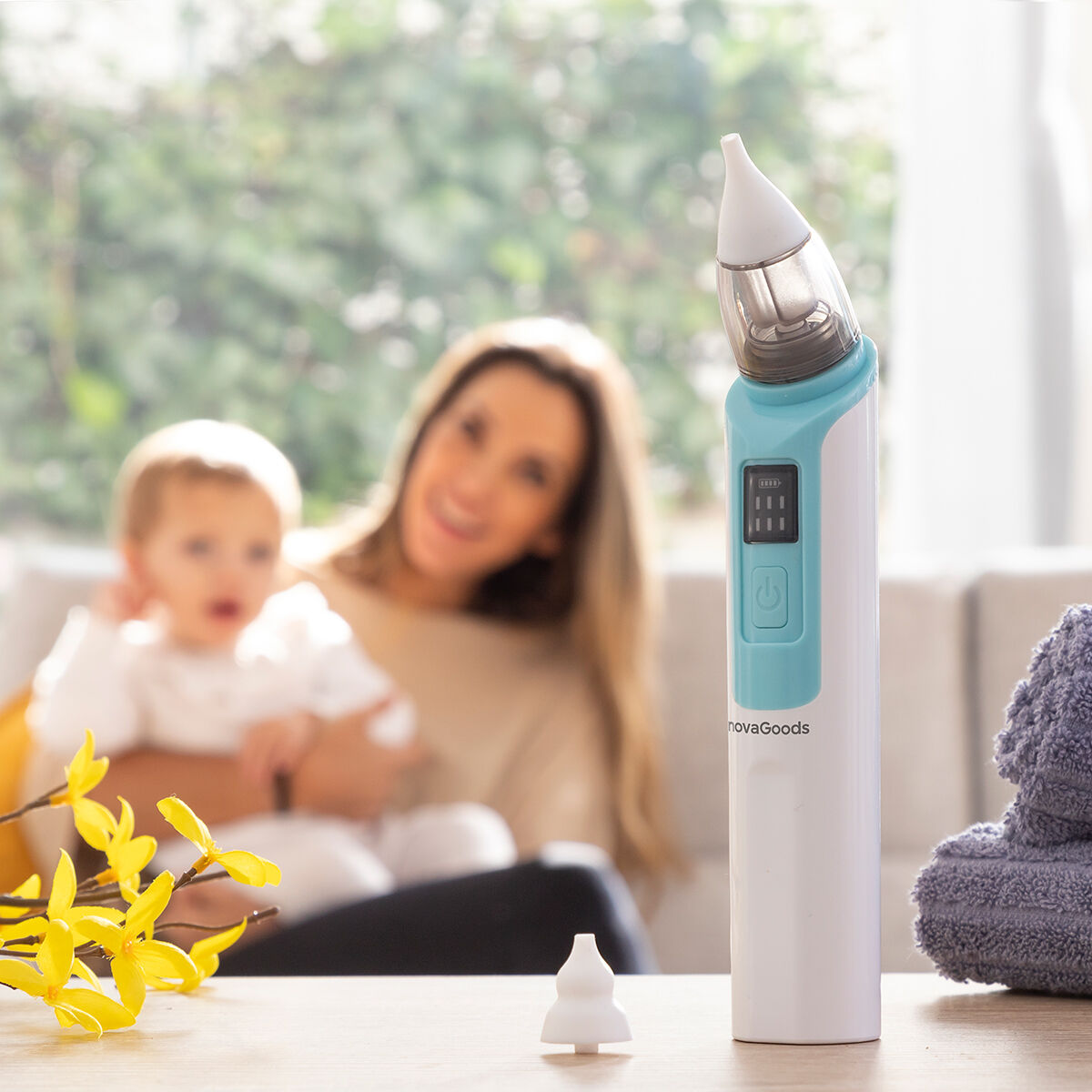 Wiederaufladbarer Nasensauger für Babys Nizi InnovaGoods