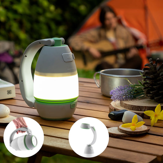 Multifunktionale wiederaufladbare Camping Laterne 4 in 1 Calam InnovaGoods