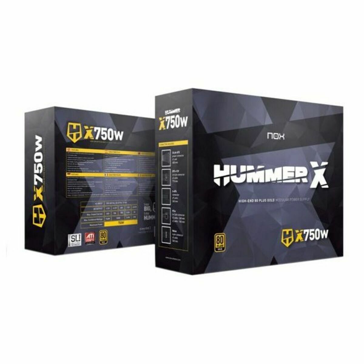 Spielnetzteil Nox Hummer X750W 750 W 80 Plus Gold