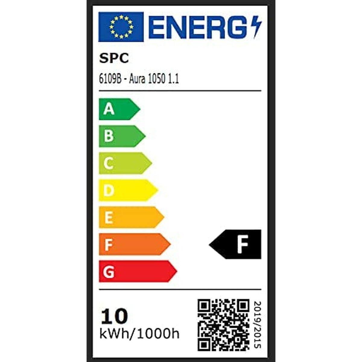 Smart Glühbirne SPC Aura 1050 Wifi 10 W E27 75 W 2700K - 6500K (2 uds)