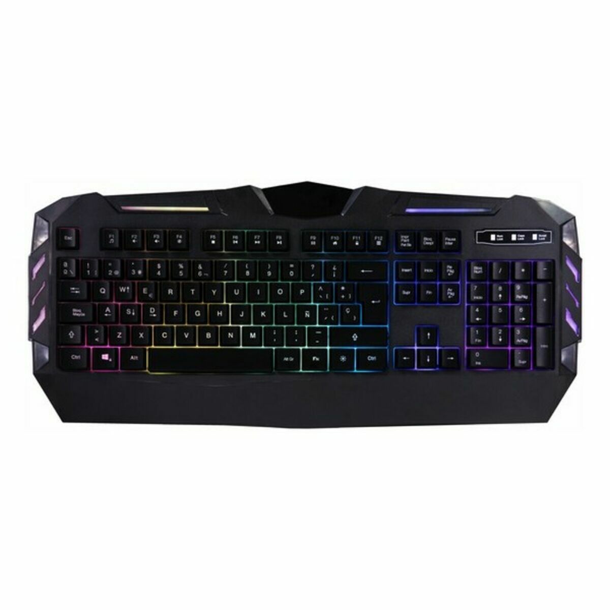 Gaming Tastatur CoolBox DeepColorKey Qwerty Spanisch QWERTY