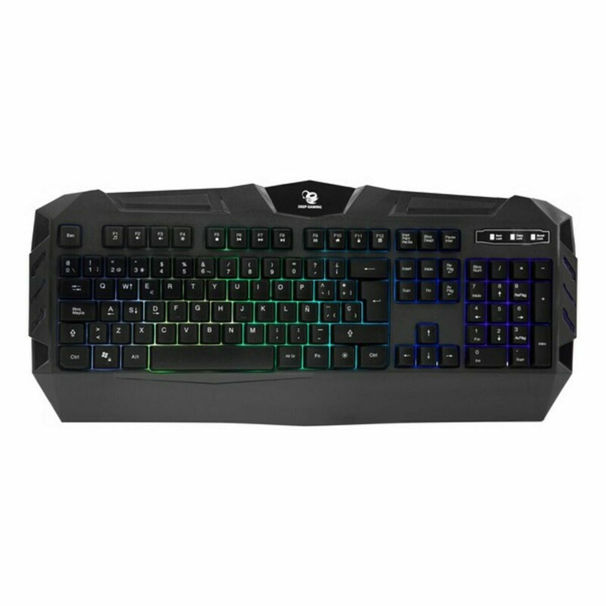 Gaming Tastatur CoolBox DeepColorKey Qwerty Spanisch QWERTY