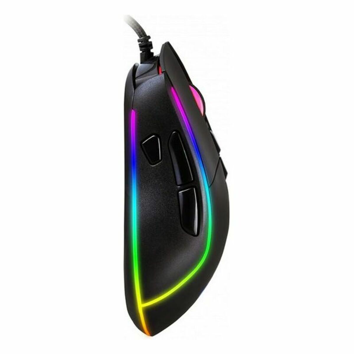 LED Gaming-Maus CoolBox DeepDarth RGB 6400 dpi 30 ips Schwarz