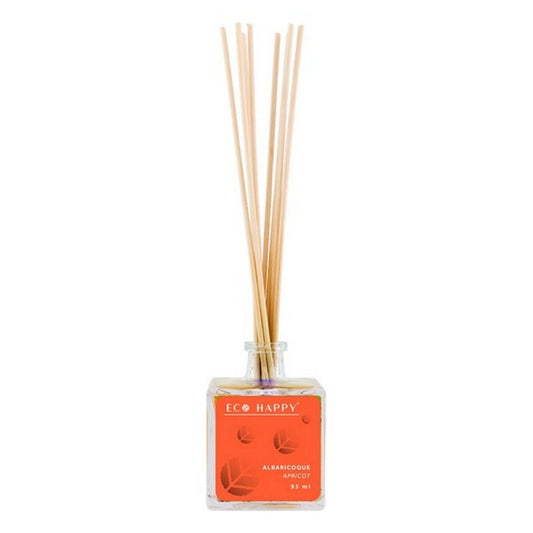 Parfümierte Stäbe Mikado Albaricoque Eco Happy Albaricoque 95 ml