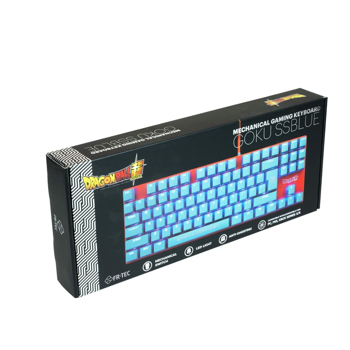 Gaming Tastatur FR-TEC DBPCKEYGO Blau Qwerty Spanisch QWERTY