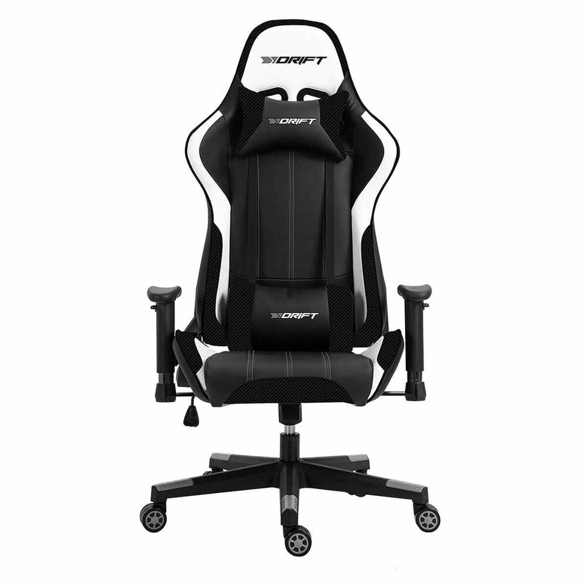 Gaming-Stuhl DRIFT DR175CARBON Weiß Schwarz Schwarz/Weiß