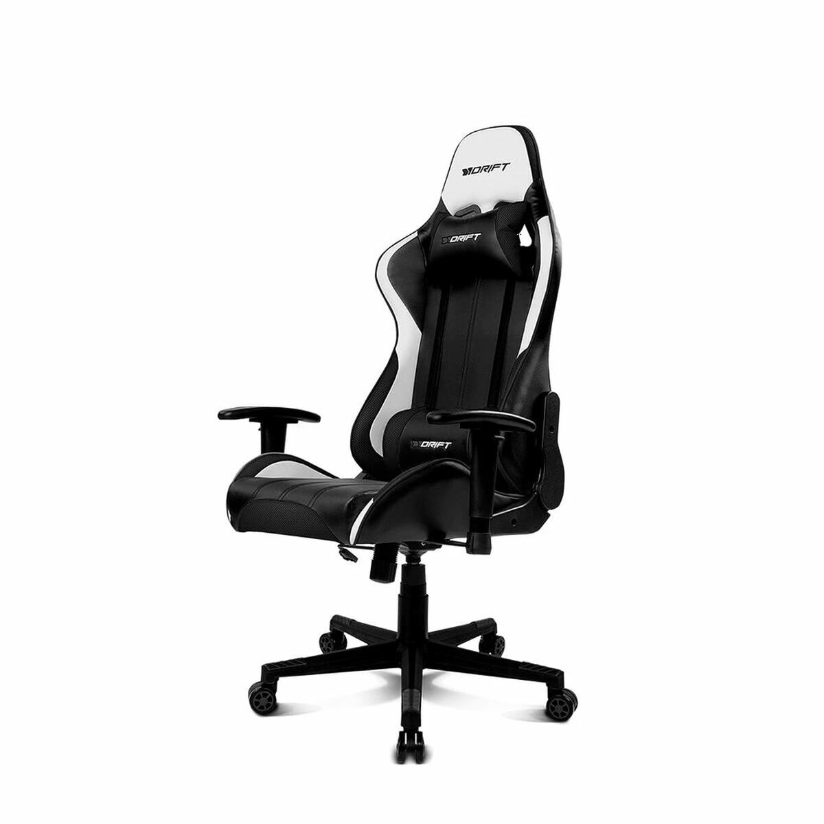 Gaming-Stuhl DRIFT DR175CARBON Weiß Schwarz Schwarz/Weiß