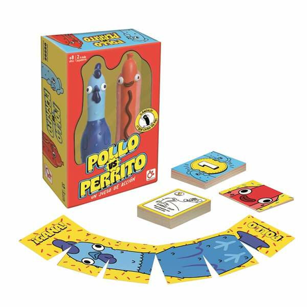 Tischspiel Mercurio Pollo VS Perrito ES