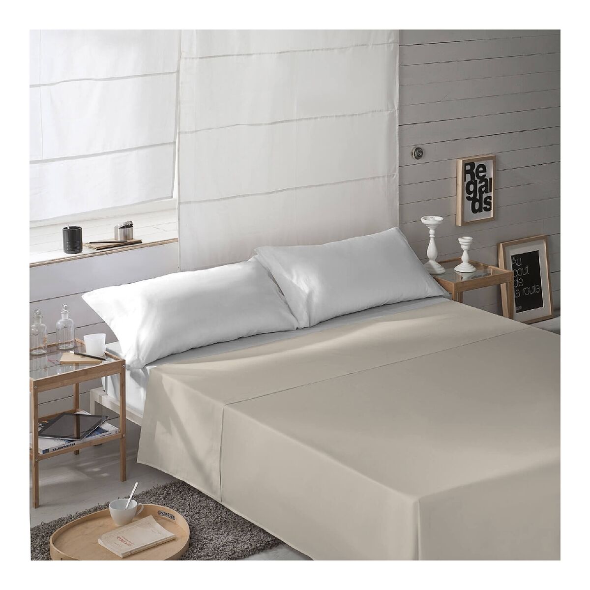 Oberlaken Naturals Beige 230 x 270 cm