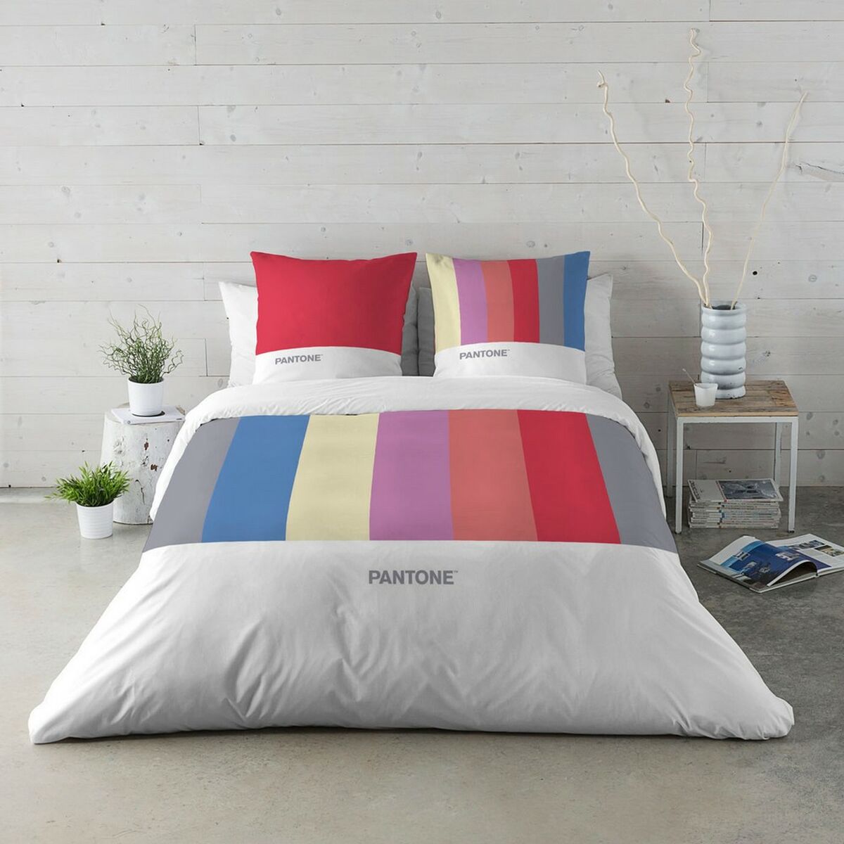 Bettdeckenbezug Pantone Stripes Double size (220 x 220 cm)