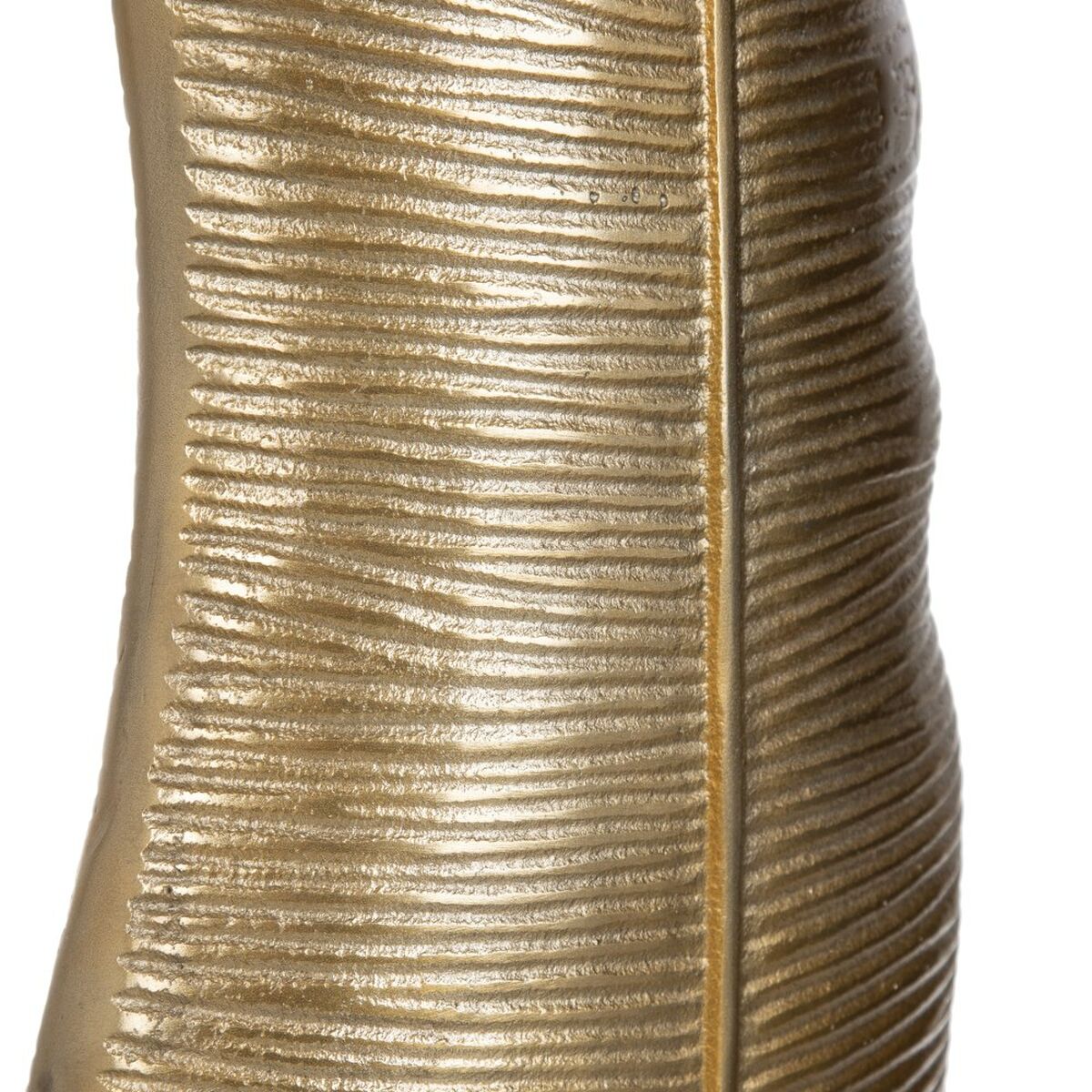 Vase 20 x 10 x 51 cm Gold Metall