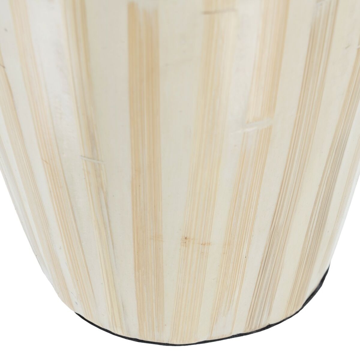 Vase 18 x 18 x 52 cm Beige Bambus