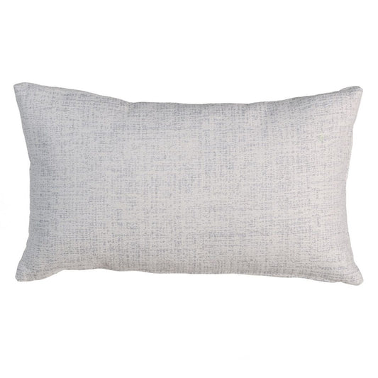 Kissen Polyester Baumwolle Grau 50 x 30 cm