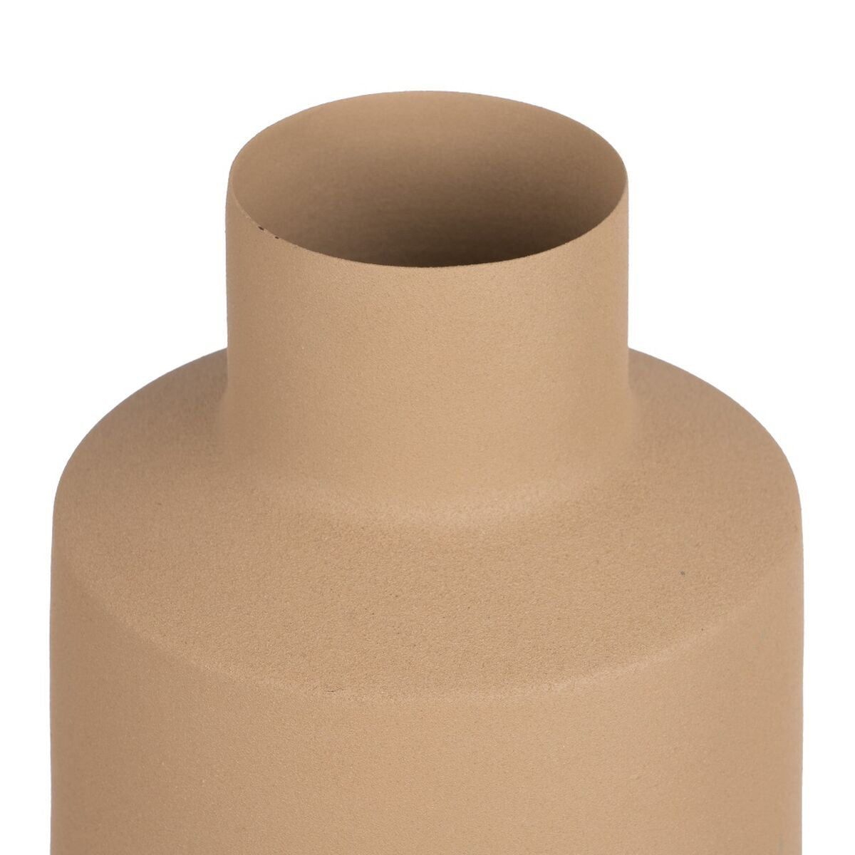 Vase 18 x 18 x 43,5 cm Beige Eisen