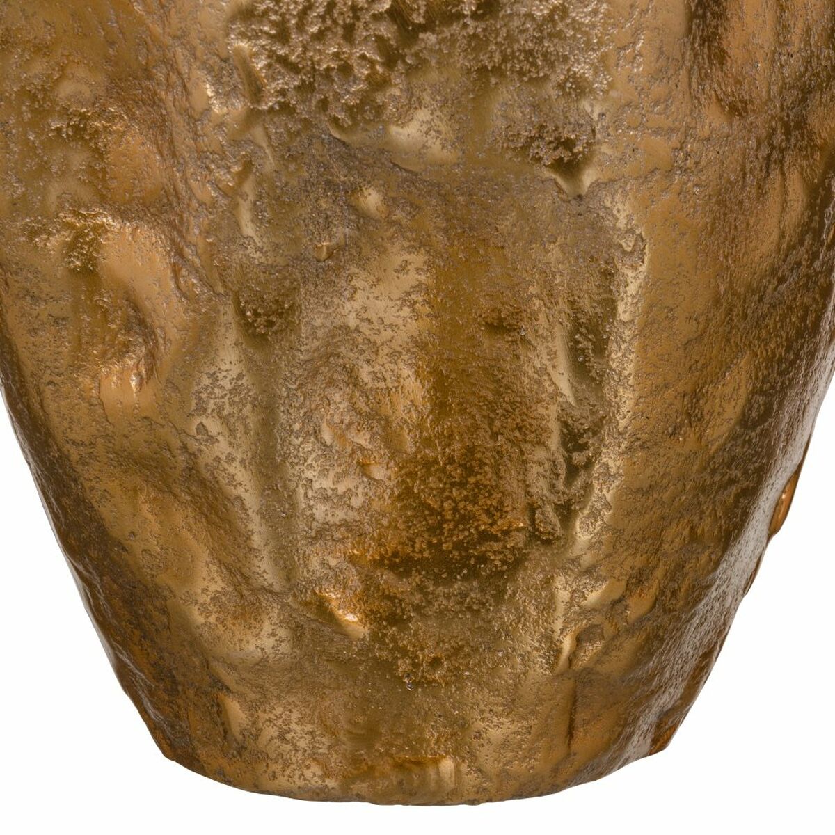 Vase 24 x 19 x 54,5 cm Gold Aluminium