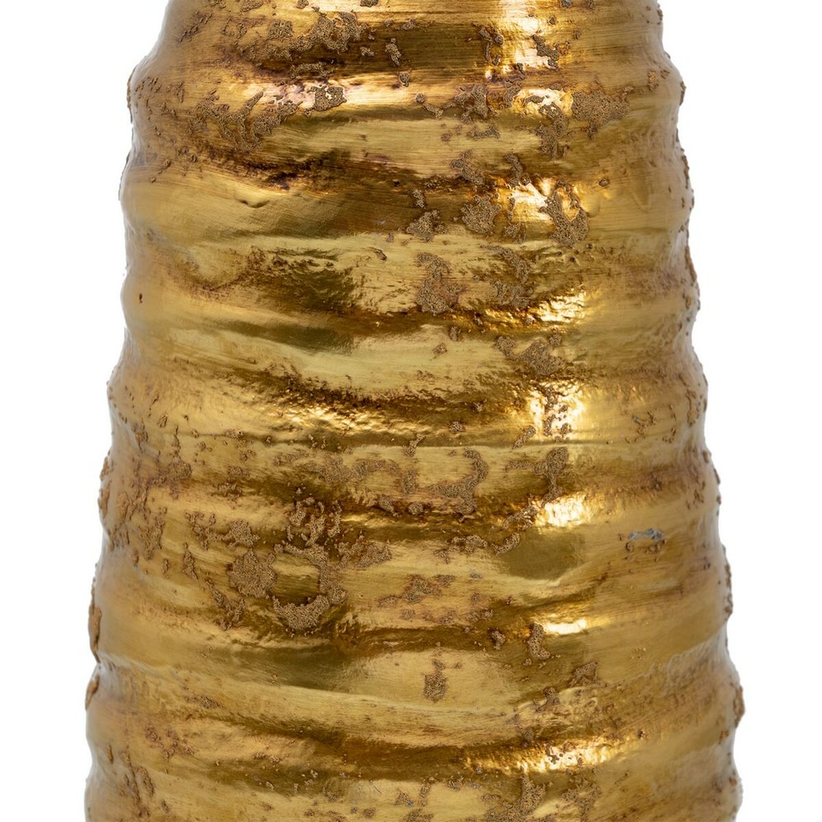 Vase aus Keramik Gold 15 x 15 x 30 cm