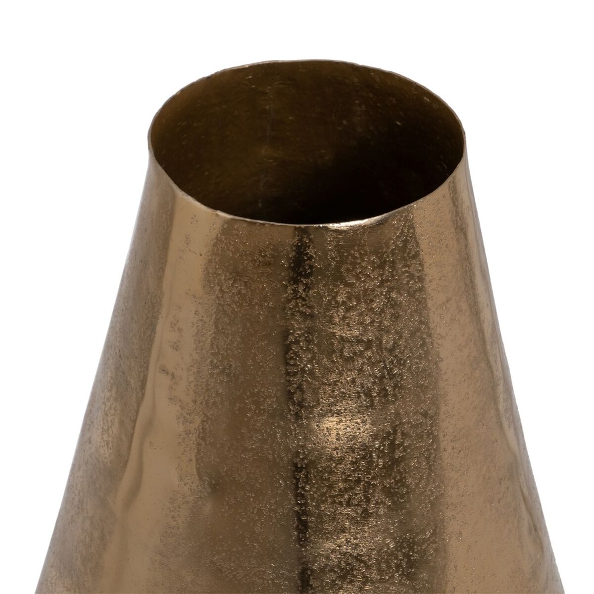 Vase 45 x 45 x 95 cm Gold Aluminium